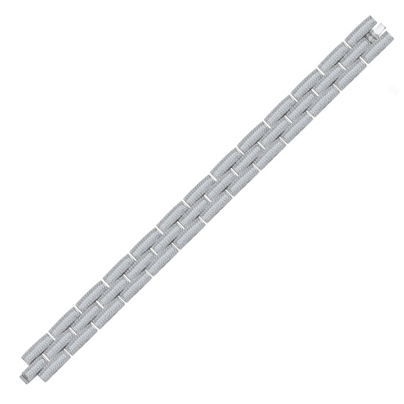 14.06 Karat Diamond Baguette Bracelet