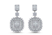 1.61 Karat Diamond Earrings