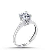 14ct Solitaire Gold Ring