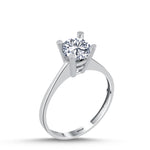Load image into Gallery viewer, 14ct Solitaire Gold Ring