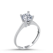 14ct Solitaire Gold Ring
