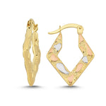 Load image into Gallery viewer, 14ct Uc Colour Gold Earrings