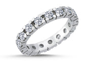 1.35 Karat Full Eternity Diamond Ring