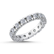1.35 Karat Full Eternity Diamond Ring