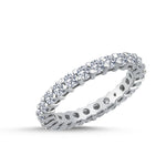 Load image into Gallery viewer, 1.37 Karat Full Eternity Diamond Ring