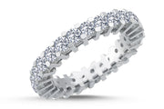 1.85 Karat Full Eternity Diamond Ring