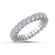 1.85 Karat Full Eternity Diamond Ring