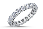 2.39 Karat Full Eternity Diamond Ring