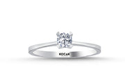 0.25 Karat EF SI Solitaire Diamond Ring