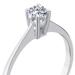 Load image into Gallery viewer, 0.25 Karat EF SI Solitaire Diamond Ring