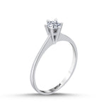 Load image into Gallery viewer, 0.25 Karat EF SI Solitaire Diamond Ring