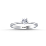 Load image into Gallery viewer, 0.15 Karat EF SI Solitaire Diamond Ring