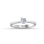 Load image into Gallery viewer, 0.19 Karat EF SI Diamond Solitaire Ring