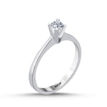 Load image into Gallery viewer, 0.25 Karat EF SI Solitaire Diamond Ring