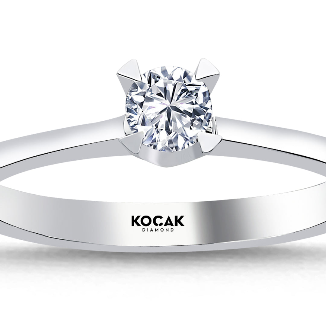 0.25 Karat EF SI Solitaire Diamond Ring