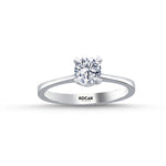 Load image into Gallery viewer, 0.50 Karat EF SI Solitaire Diamond Ring