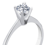 Load image into Gallery viewer, 0.50 Karat EF SI Solitaire Diamond Ring