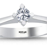 Load image into Gallery viewer, 0.25 Karat EF SI Solitaire Diamond Ring