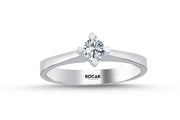 0.25 Karat EF SI Solitaire Diamond Ring