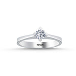 Load image into Gallery viewer, 0.30 Karat EF SI Solitaire Diamond Ring