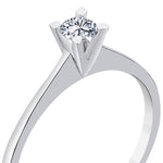 Load image into Gallery viewer, 0.20 Karat EF SI Solitaire Diamond Ring