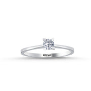 0.25 Karat EF SI Solitaire Diamond Ring