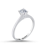 Load image into Gallery viewer, 0.39 Karat EF SI Solitaire Diamond Ring