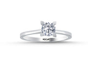0.50 Karat GH SI Solitaire Diamond Ring