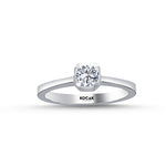 Load image into Gallery viewer, 0.40 Karat EF SI Solitaire Diamond Ring