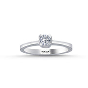 0.30 Karat EF SI Diamond Solitaire Ring