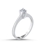 Load image into Gallery viewer, 0.30 Karat EF SI Diamond Solitaire Ring