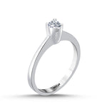 Load image into Gallery viewer, 0.25 Karat EF SI Solitaire Diamond Ring
