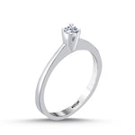 Load image into Gallery viewer, 0.15 Karat EF SI Solitaire Diamond Ring