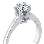 Load image into Gallery viewer, 0.50 Karat EF SI Solitaire Diamond Ring