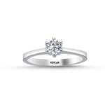 Load image into Gallery viewer, 0.39 Karat EF SI Diamond Solitaire Ring