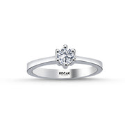 0.30 Karat EF SI Diamond Solitaire Ring