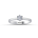 Load image into Gallery viewer, 0.25 Karat EF SI Solitaire Diamond Ring