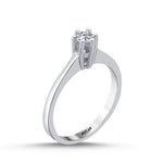 Load image into Gallery viewer, 0.25 Karat EF SI Solitaire Diamond Ring