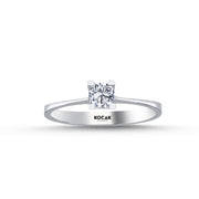 0.30 Karat EF SI Diamond Solitaire Ring