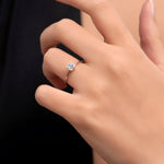 Load image into Gallery viewer, 0.30 Karat EF SI Diamond Solitaire Ring
