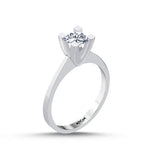 Load image into Gallery viewer, 0.50 Karat EF SI Solitaire Diamond Ring