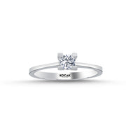 0.25 Karat EF SI Solitaire Diamond Ring