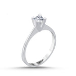 Load image into Gallery viewer, 0.25 Karat EF SI Solitaire Diamond Ring