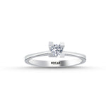 Load image into Gallery viewer, 0.19 Karat EF SI Diamond Solitaire Ring
