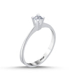 Load image into Gallery viewer, 0.15 Karat EF SI Solitaire Diamond Ring