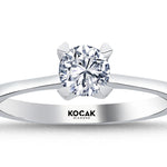 Load image into Gallery viewer, 0.50 Karat EF SI Solitaire Diamond Ring