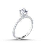 Load image into Gallery viewer, 0.50 Karat EF SI Solitaire Diamond Ring