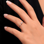 Load image into Gallery viewer, 0.10 Karat EF SI Solitaire Diamond Ring