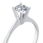 Load image into Gallery viewer, 0.50 Karat EF SI Solitaire Diamond Ring