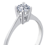 Load image into Gallery viewer, 0.50 Karat EF SI Solitaire Diamond Ring